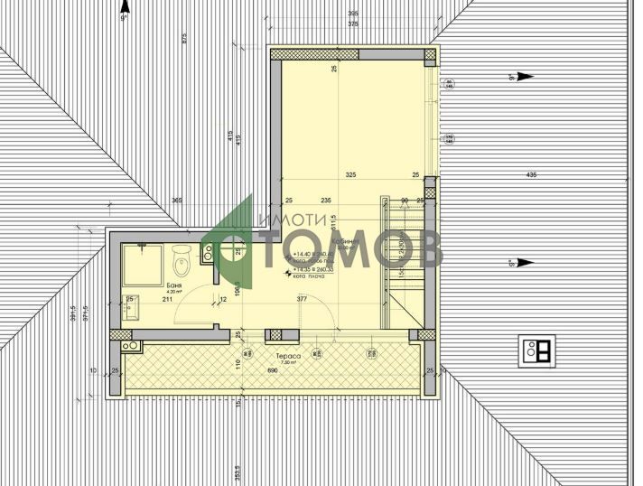 Мезонет с три спални в кв. Железник-запад, БЕЗ КОМИСИОННА