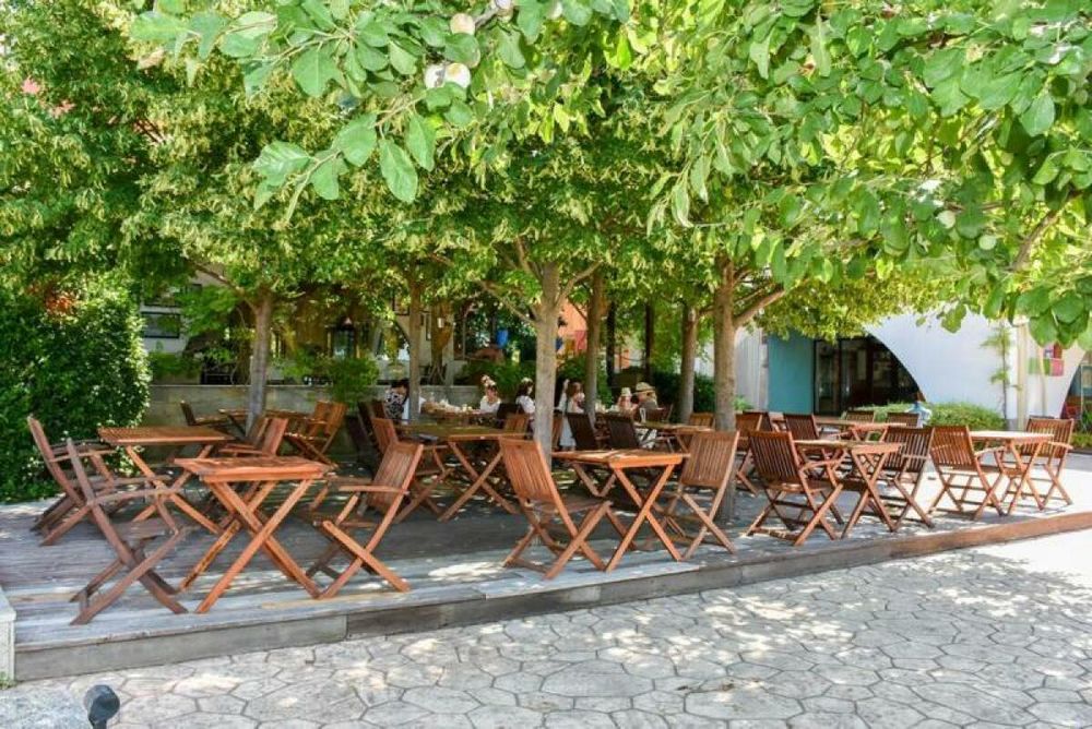 Под наем студио с изглед море и басейн на брега на морето