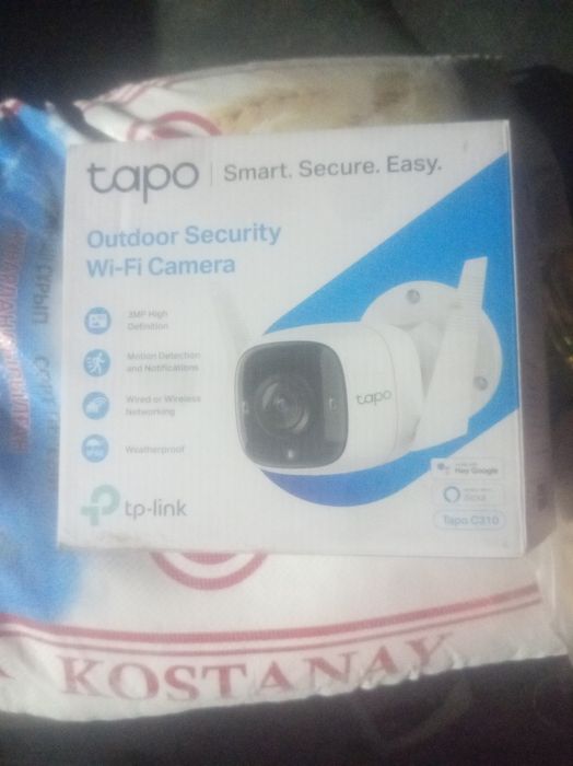TP-Link Tapo C310, уличная Wi-Fi камера, 3 Мп.