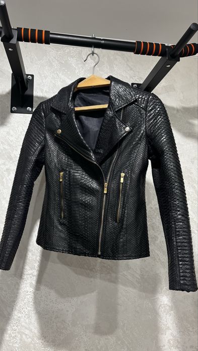 Кожанная куртка натуральная Питон