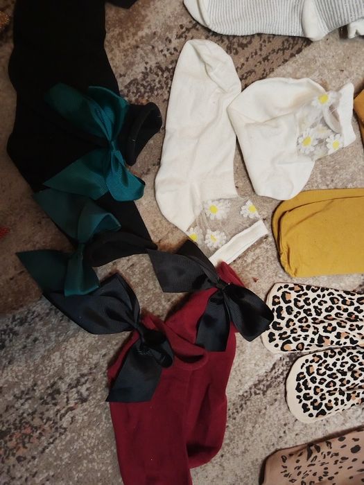Set de șosete și dresuri girly noi pentru oxfords mărimea 38-39.