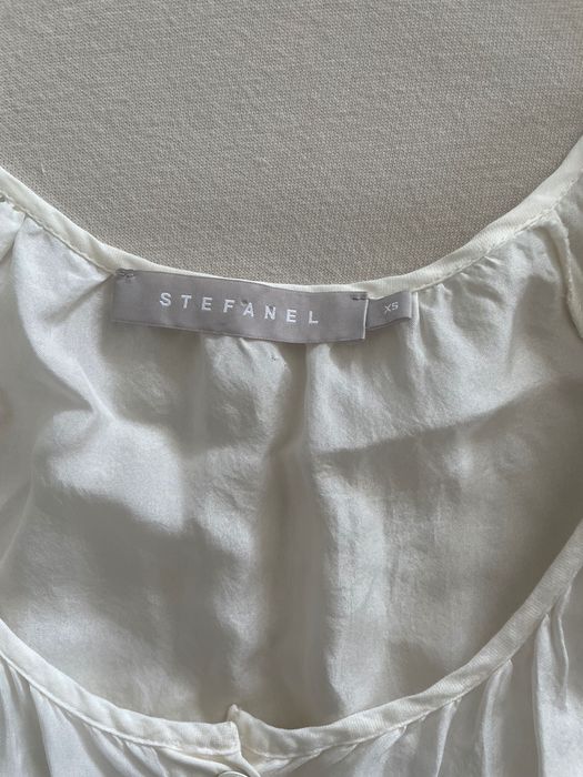 Top/ tunică STEFANEL albă XS, elegantă