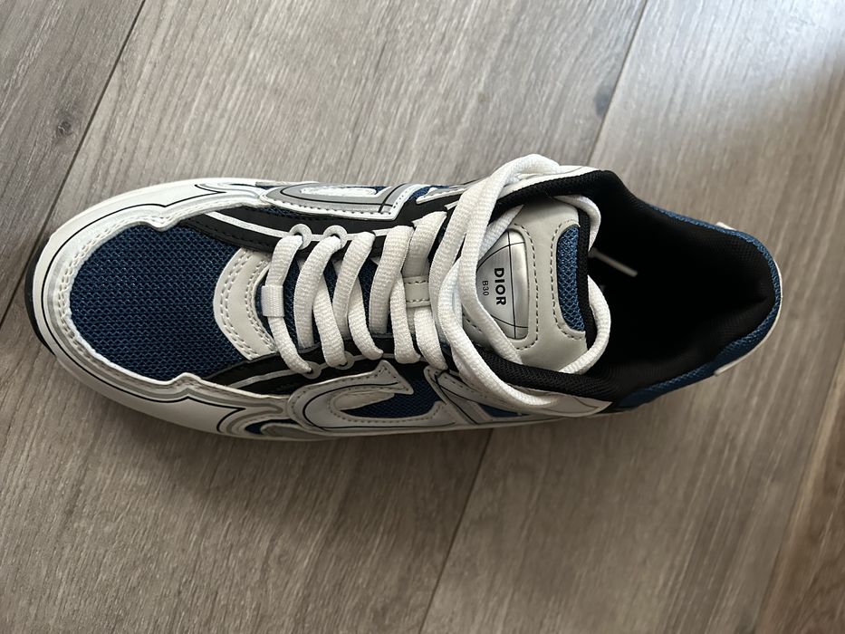 Adidasi Dior B22 White/Blue – mărime 42