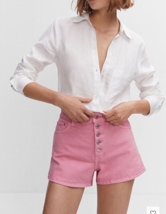 Къси дънкови панталони/пола MANGO