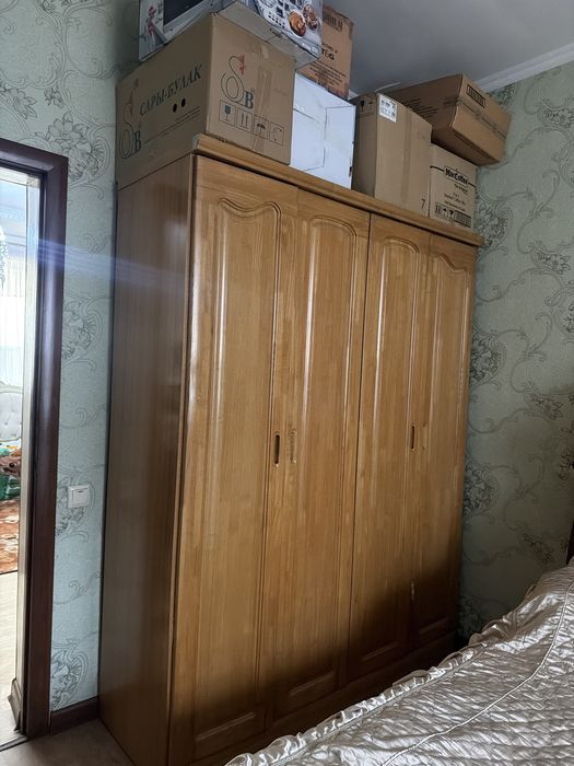 Продам кровать и шкаф