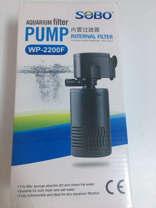 Filtru intern de 1000l/h iazuri