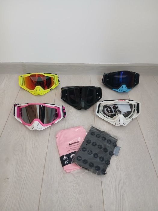 Ochelari casca full face 100%