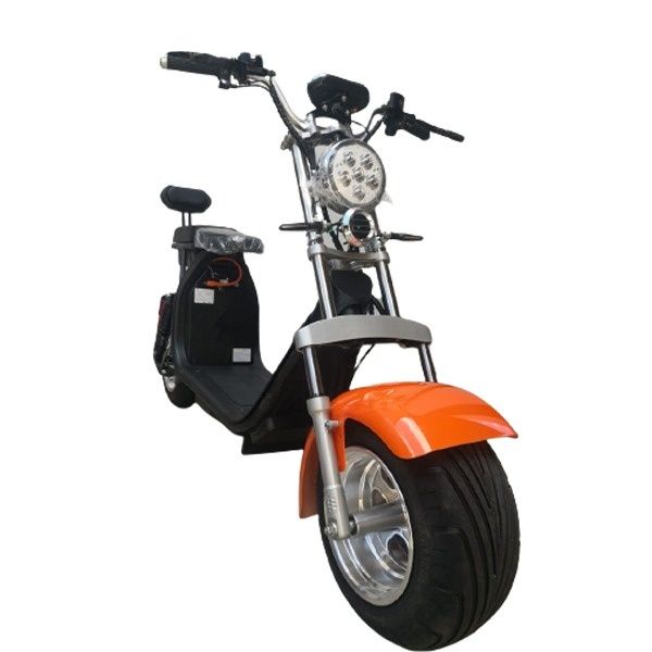 Scuter electric/Scuter Harley argint 1500W
