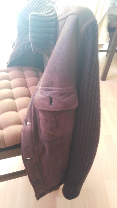 Haina calduroasa Geaca iarna marca Zara captusala blana sintetica