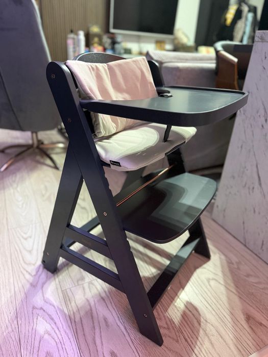 Scaun de masă evolutiv Hauck Beta – gri antracit