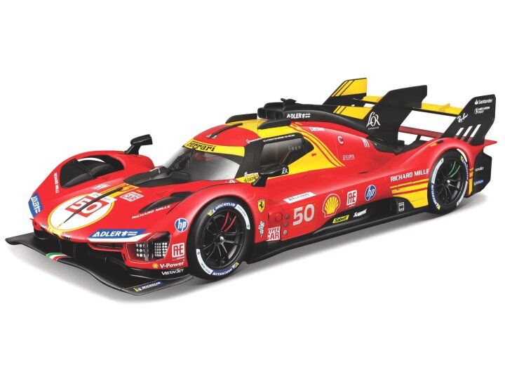 Macheta auto Ferrari 499P Nr 50 24 Le Mans Winner(2024) 1:18 BBurago