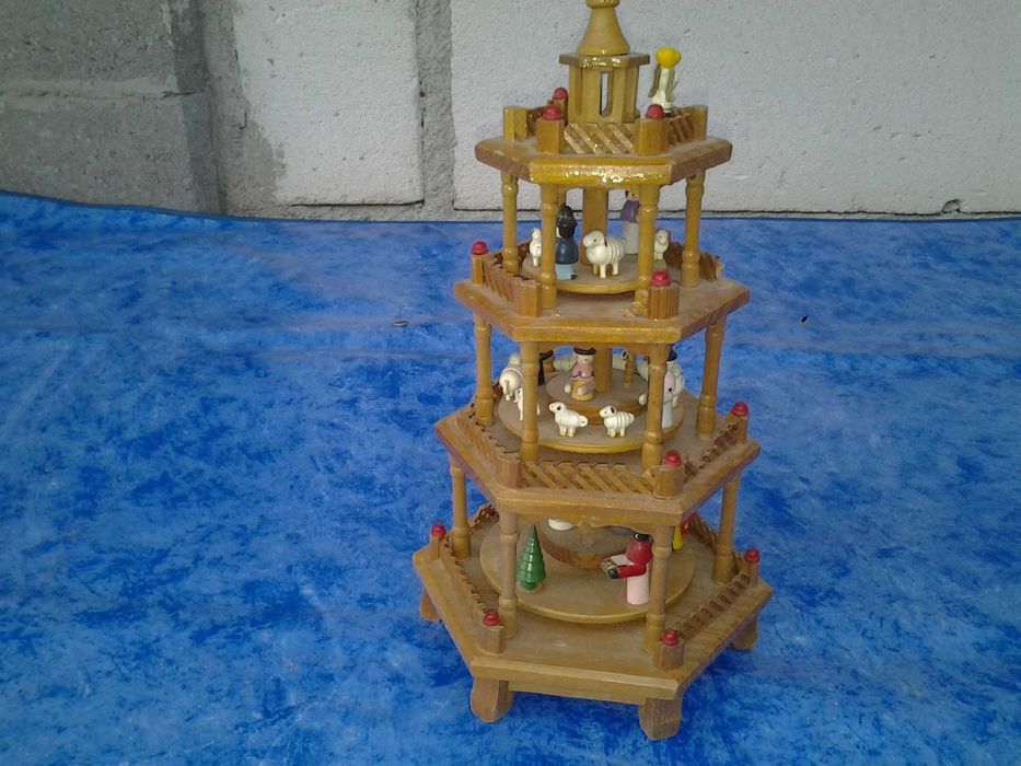 Turn Observatie | 30*15 cm | Set constructie din lemn | jucarie copii