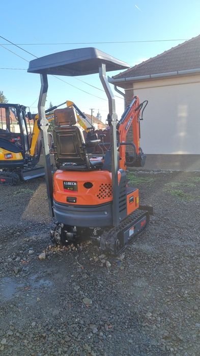 Excavator~ NOU~ Lubeck W121 1.2 tone motor KUBOTA Livrare la domicilu