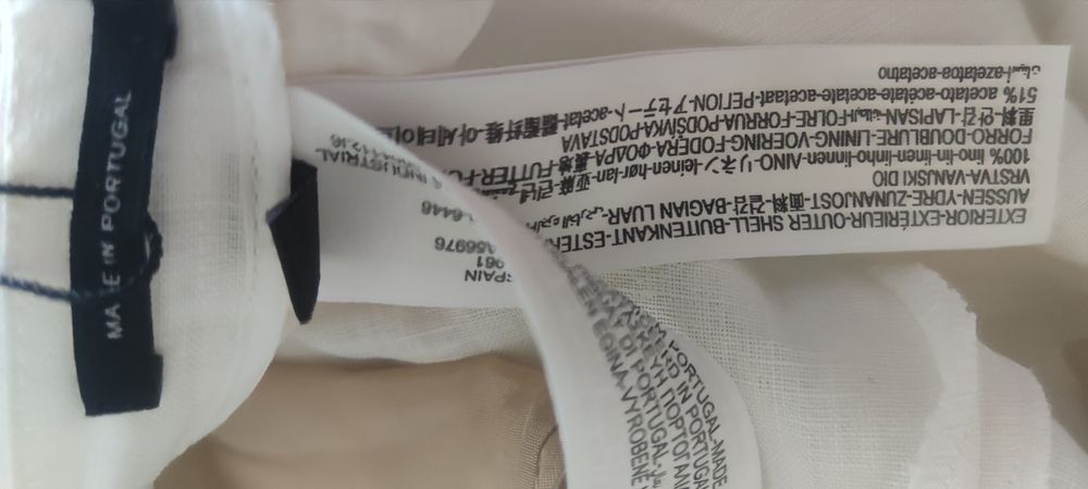 Massimo Dutti ленен панталон