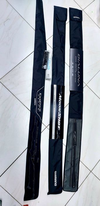 Въдица Shimano 21 Moonshot ,Diаluna,Exsence Genos