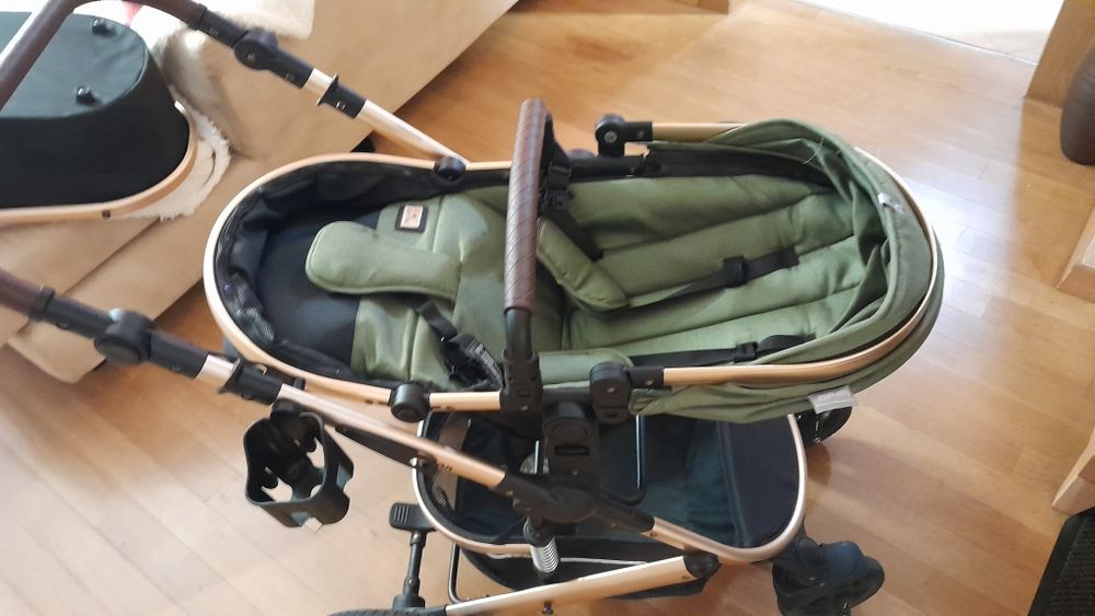 Количка 2 в 1 Lorelli Boston + нов стол за кола Чиполино