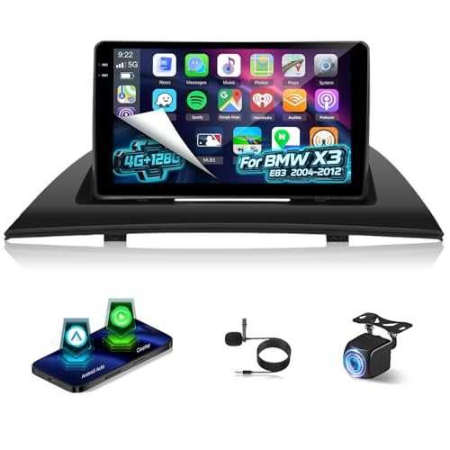 Авторадио NHOPEEW 2GB/64GB за BMW X3 E83 9 инча CarPlay
