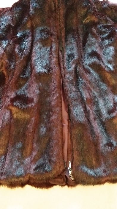 Дамско еко палто размер М