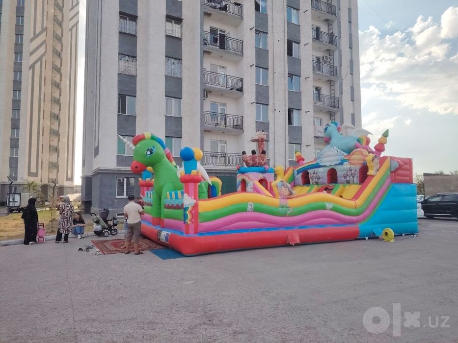 Bollar mazza qilib oynidigan yangidek Batut sotuvda srochno