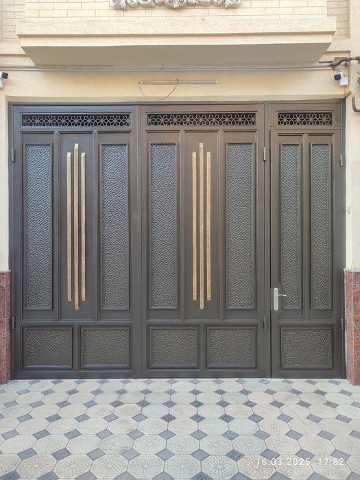 Akfa kraska alukobond kraska temir darvoza va  eshik boyash. Svarka