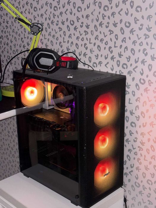 Настолен геймърски компютър RTX 5060 / Ryzen 5 9600X / 1TB / 16 GB RAM