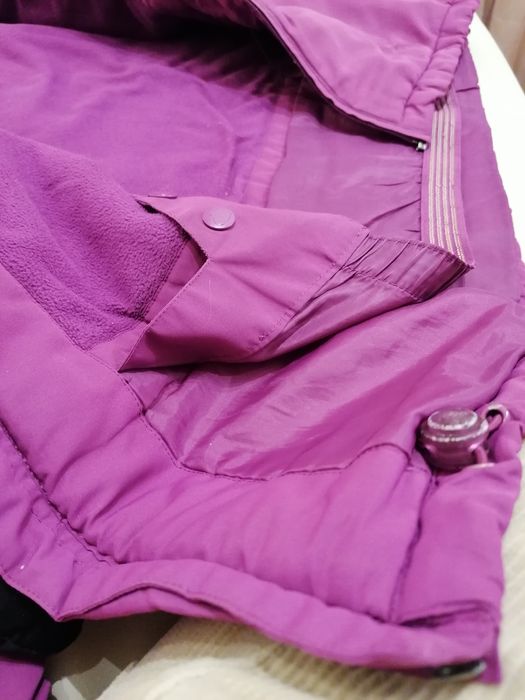 Зимно ски яке, ски ръкавици, шапка. За момиче. 6-11 г.