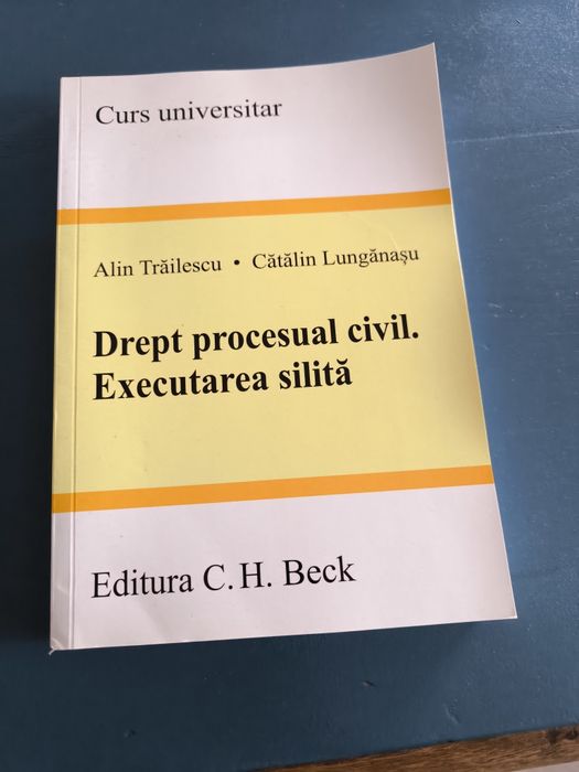 Carte de Drept procesual civil, Executare silita,publicată în 2021