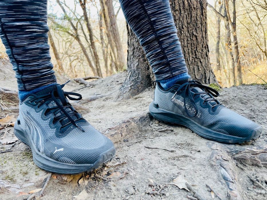 Puma Four Seasons Nitro – дамски маратонки, черни, много запазени