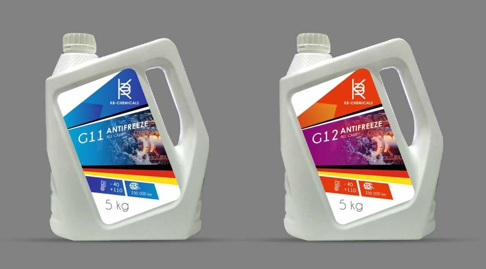 Изготовленный по немецкой технологии Антифриз G11 / G12