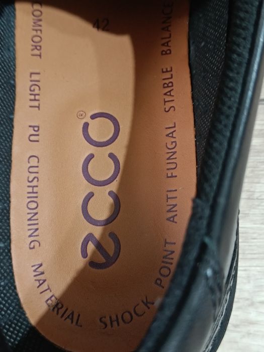 Pantofi Ecco negrii