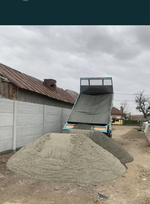 Nisip,Pietris ,pământ,hamuca.