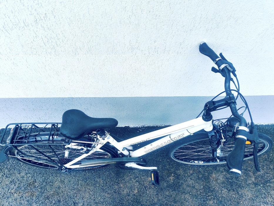 Bicicleta dama Bergamont lady alba