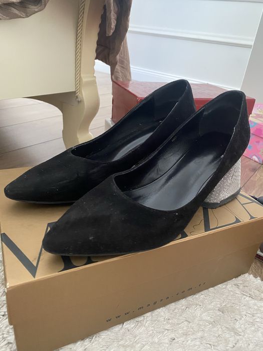 Туфли замшевые 37 размер