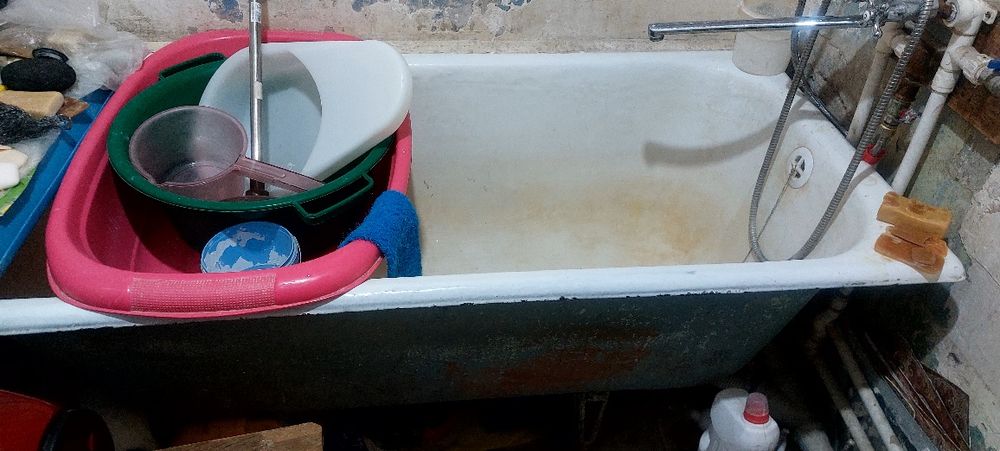 Даром ванна чугун