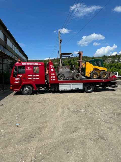 Транспорт на Мотокари, Багери, Товари, Земеделска и Строителна Техника