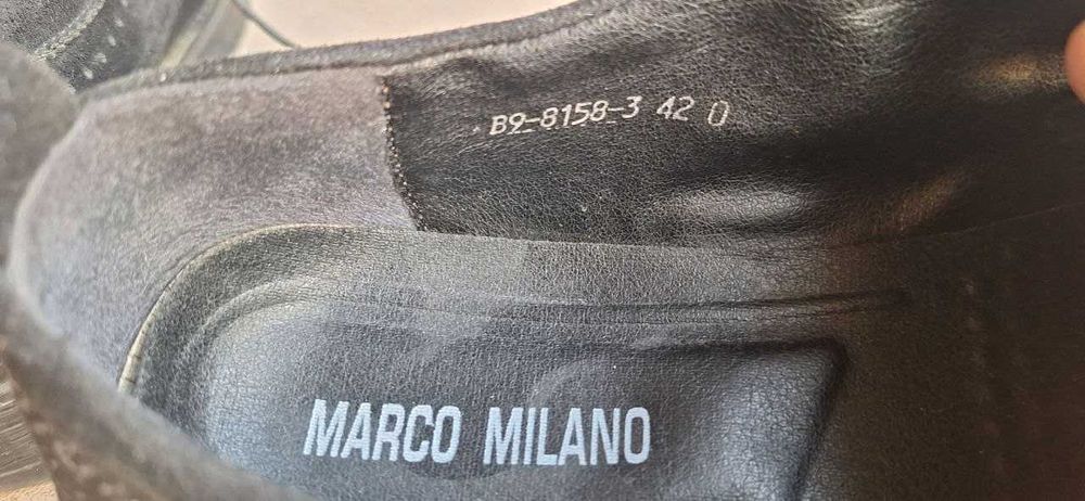 Обувь мужская из натурального нубука, размер 42