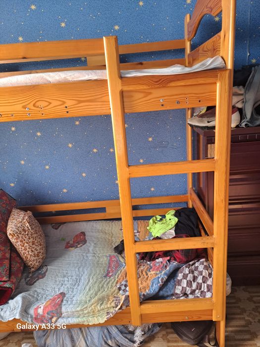 Детская двух ярусная
