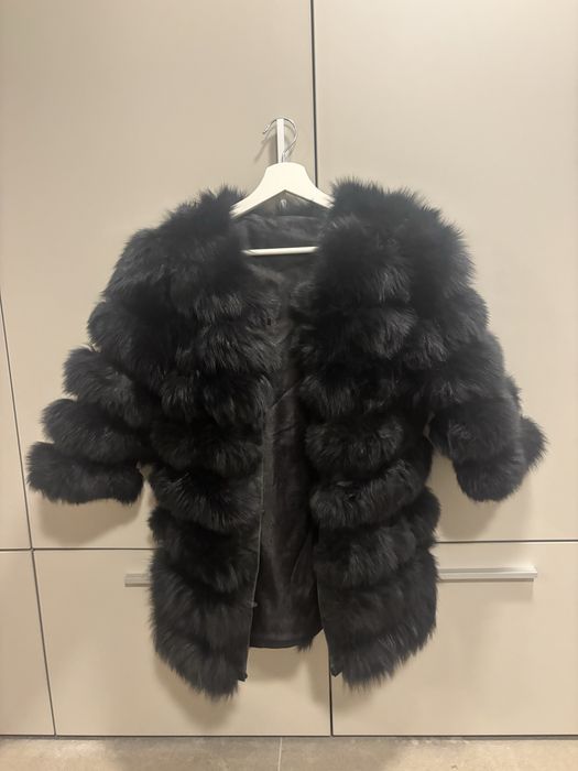 Палто естествен косъм може да се носи дълго и късо