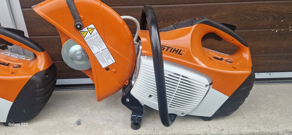 Stihl drujba pentru beton pe benzină