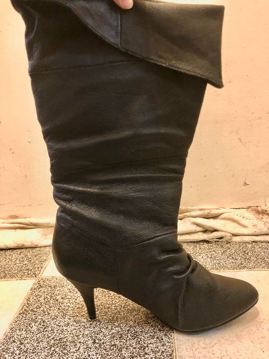 Дамски ботуши на ток