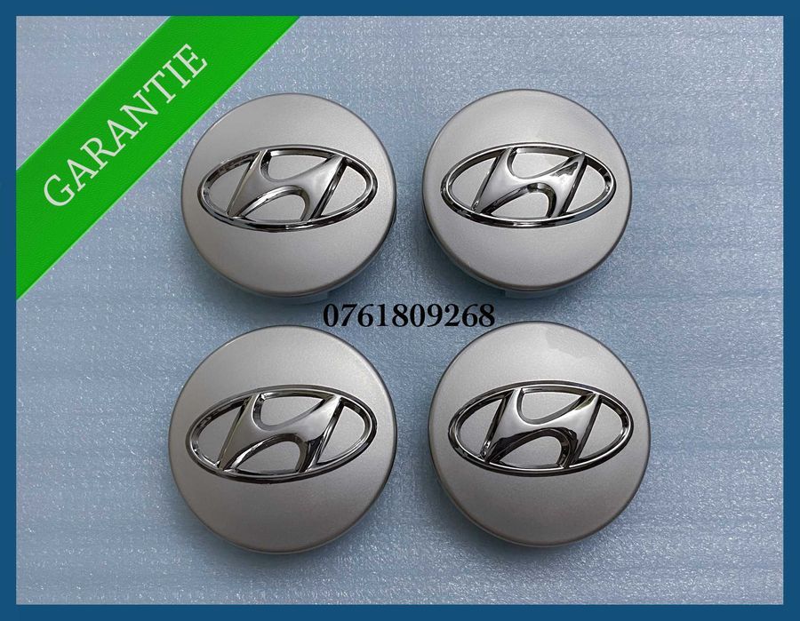 Set 4 capace 60mm jante aliaj Hyundai