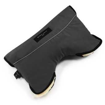 Естестена вълна!  Агнешки Зимен чувал за количка Маншон ръкавици НОВИ