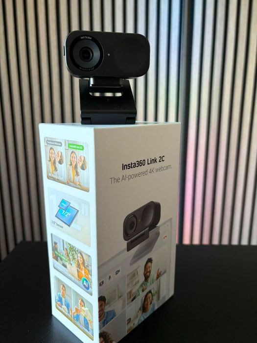 Cameră web Insta360 - Link 2C, 4K -  Webcam Live streaming