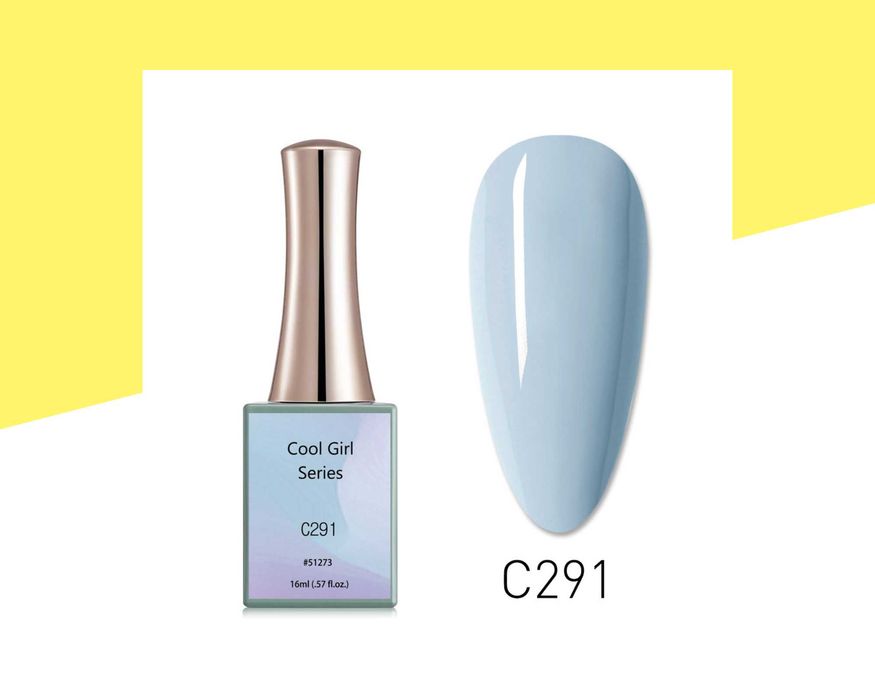 Професионален UV/LED гел лак "Cool Girl" CANNI, морски залез - 16 мл.