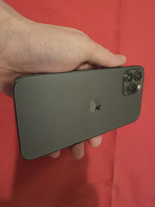 -Iphone 12Pro, Negru, 128Gb, 6Ram, bat: 100%, stare foarte buna, doar