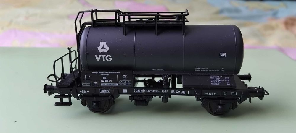 Vagon cisterna element de colectie 1.87 HO marca ROCO NOU.