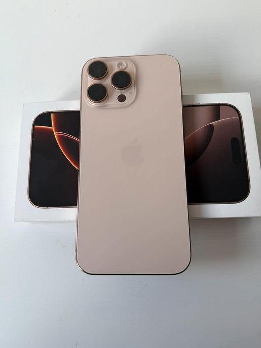 Vand Sau Schimb IPhone 16 PRO Max Desert Titanium 256Gb Neverlocked