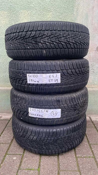 jante vw golf 4 bora skoda audi seat 5x100 IARNA 205 55 16 DOT 2023-24