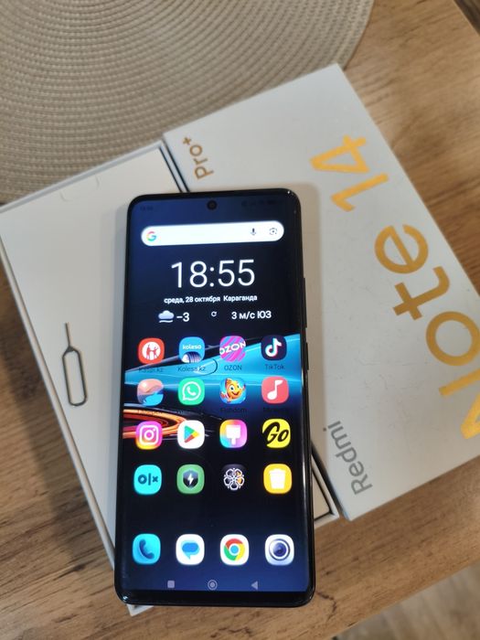 REDMI NOTE 14 PRO+ 12,512 black