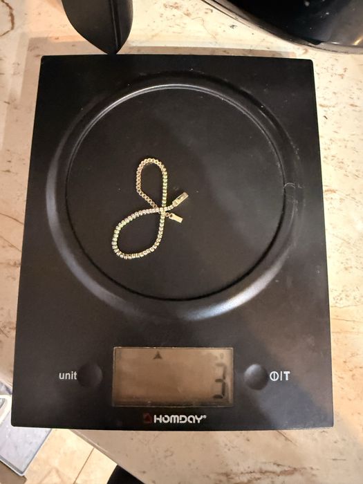 Bratara tenis aur 3 g